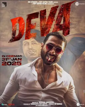 Deva (2025) Hindi DD5.1 Full Movie WEB-DL 480p | 720p | 1080p | 4K