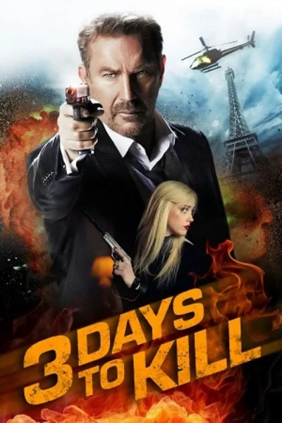 3 Days to Kill (2014) Dual Audio {Hindi-English} BluRay