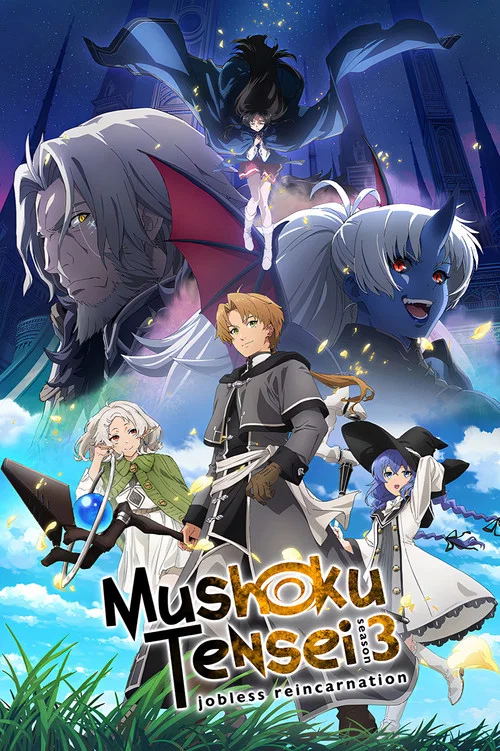 Mushoku Tensei: Jobless Reincarnation (Season 1 – 3) [S03 E01 Added] {Hindi-English-Japanese} 720p | 1080p